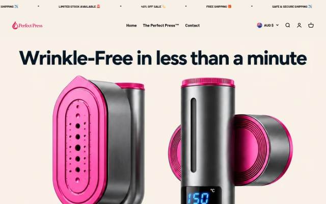 Escaparate de THE PERFECT PRESS