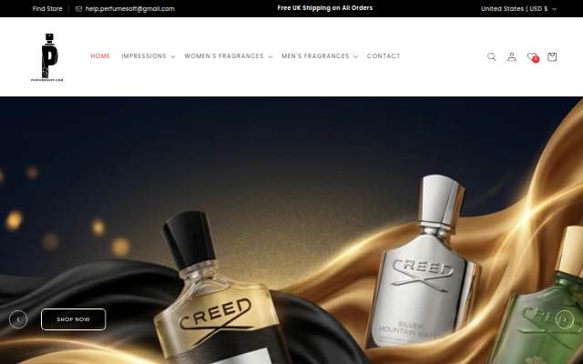 Perfumes Off storefront
