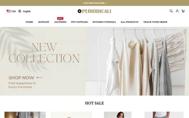 PERIODICALI storefront