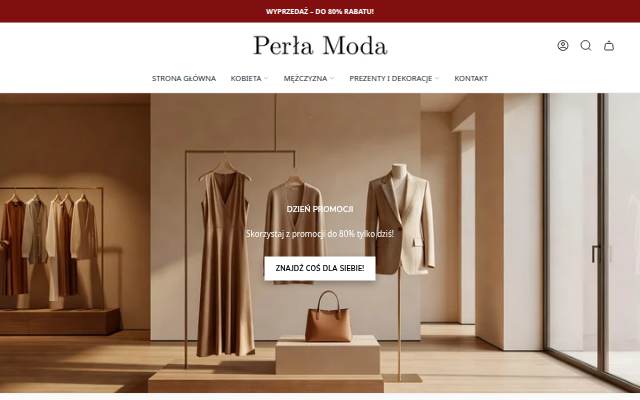 Perla Moda storefront