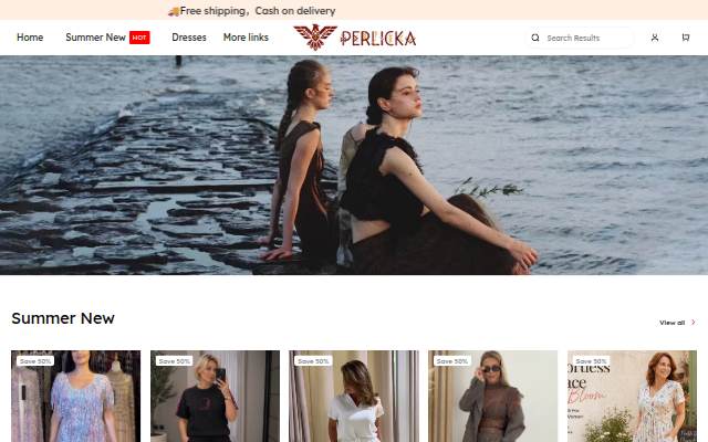Perlicka storefront