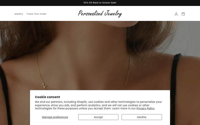 Montra da Personalized Jewelry Shop