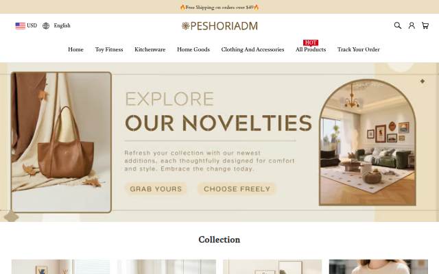 PESHORIADM storefront