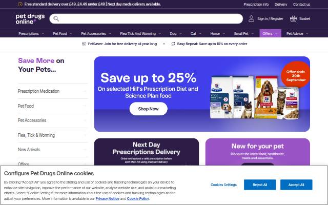 Pet Drugs Online storefront