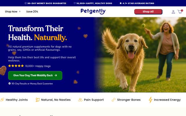Pet Gently storefront
