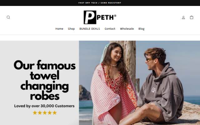 Pethstore storefront