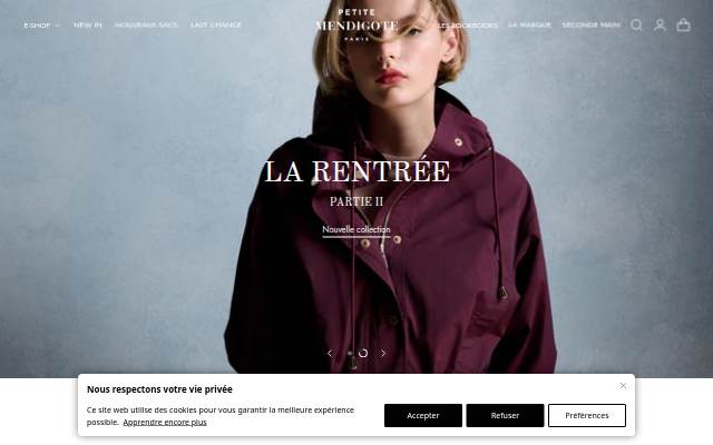 Petite Mendigote storefront