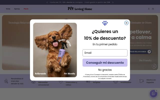 PET LOVING HOME storefront