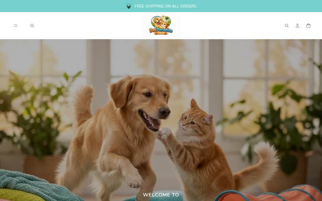 PetParadise Hub storefront