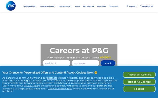 Procter &amp; Gamble storefront