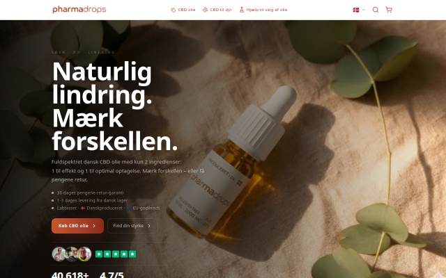 Pharmadrops storefront