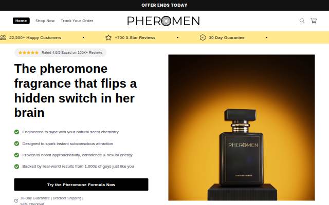 Startseite von PHEROMEN