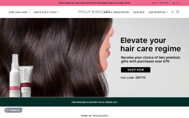 Trichologist Formulated Hair Care storefront