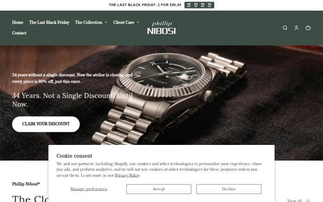 Startseite von Philip Nibosi | Handmade Watches