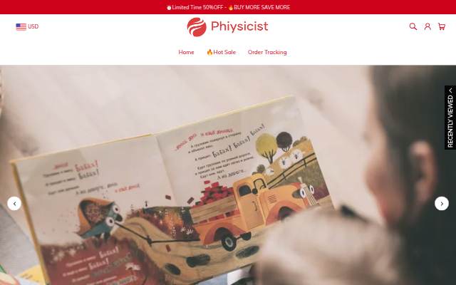 Phiysicist storefront