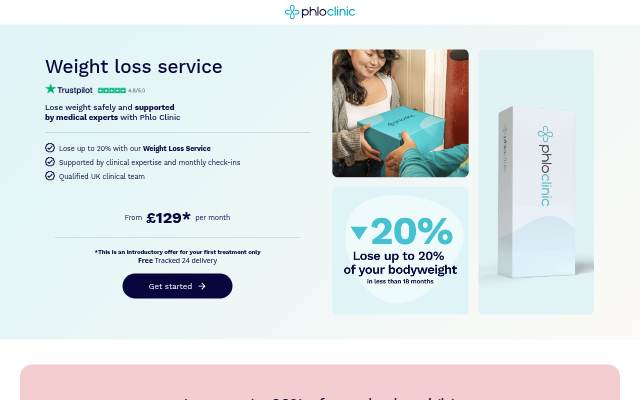 Weight Loss Service storefront