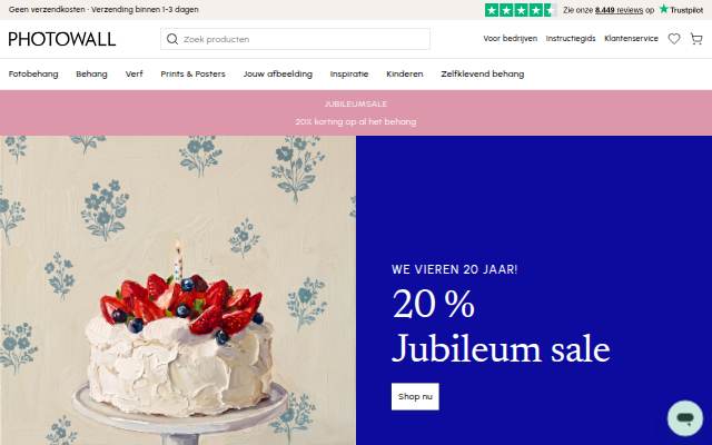 Boeiende behang voor alle ruimtes storefront
