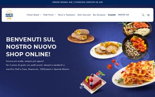 PiattiProntiChef storefront