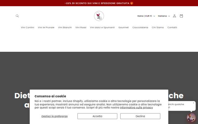 Piccole Golosita storefront