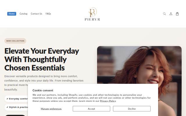 Piervr storefront