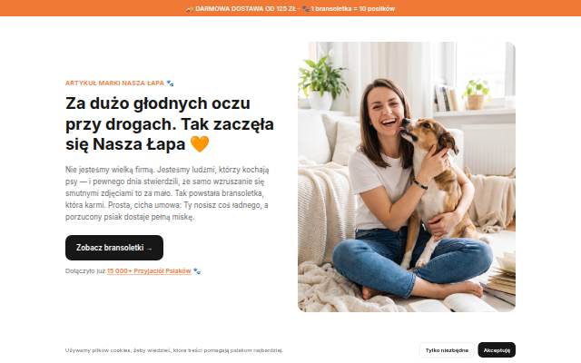 Nasza Łapa storefront