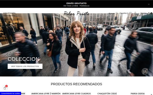 Startseite von PILAR PRIETO