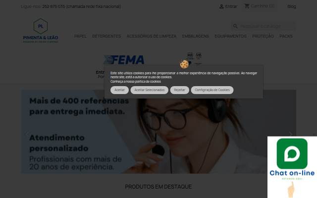 Pimenta &amp; Leão - Online storefront