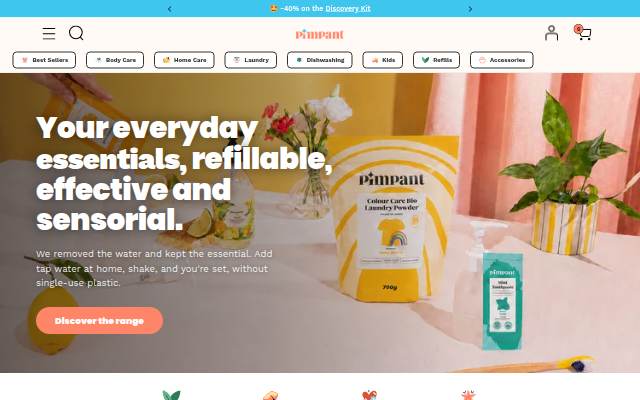 Pimpant UK storefront