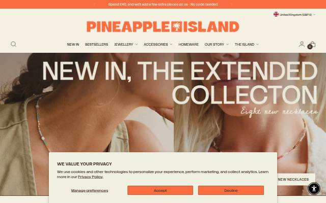 Montra da Pineapple Island