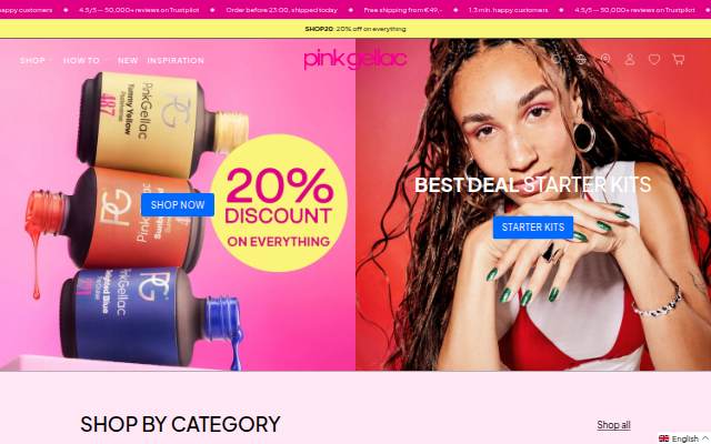Pink Gellac storefront