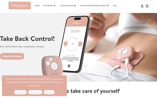 Pinktens : reprenez le contrôle de votre santé pelvienne storefront