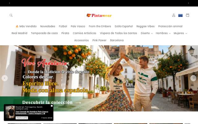 pintawear storefront
