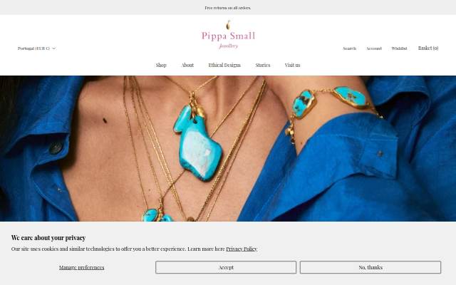 Pippa Small storefront