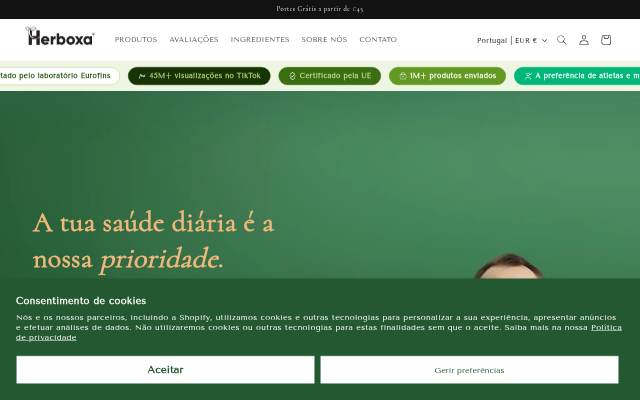 Herboxa® storefront