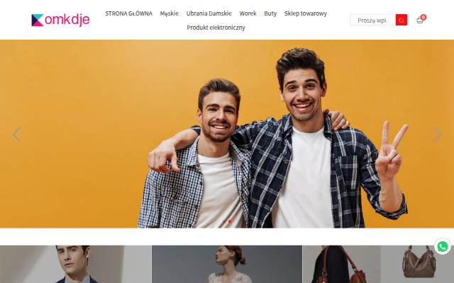 Online shopping MALL storefront