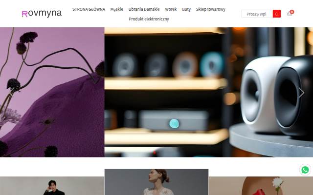Startseite von Internetowe centrum handlowe
