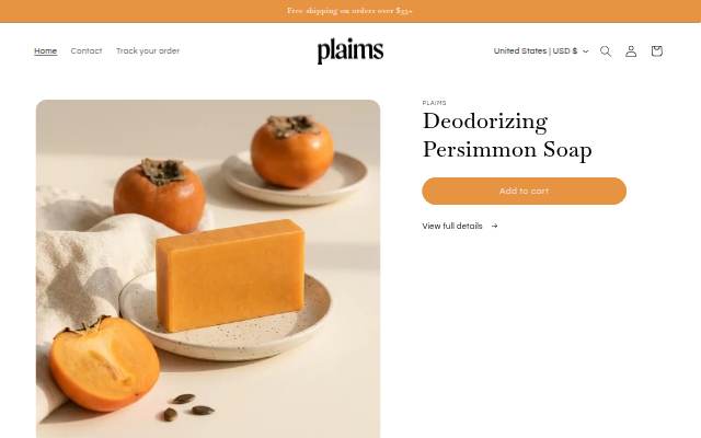 Plaims storefront