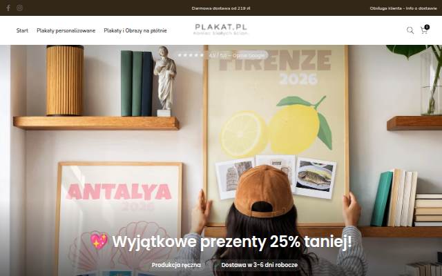 Plakat.pl storefront