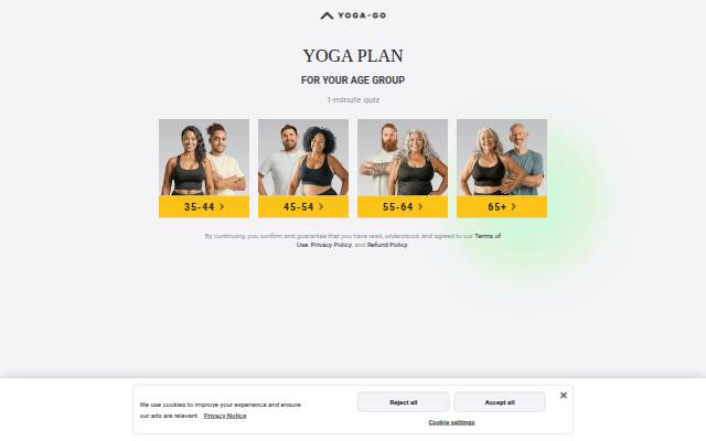 YogaGo storefront