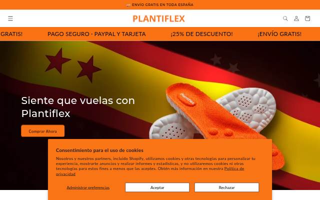 Plantiflex storefront