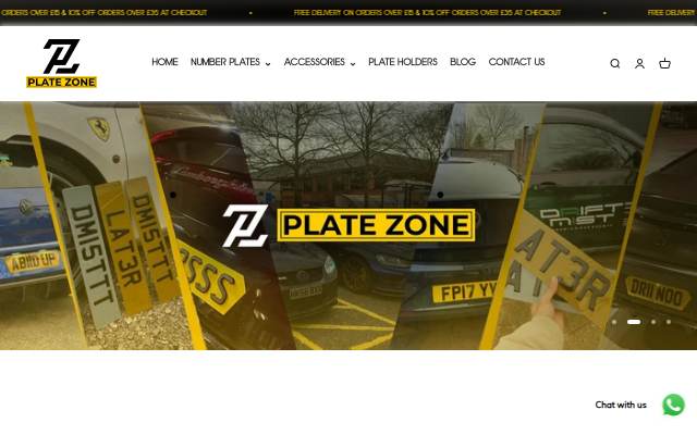 Plate Zone storefront