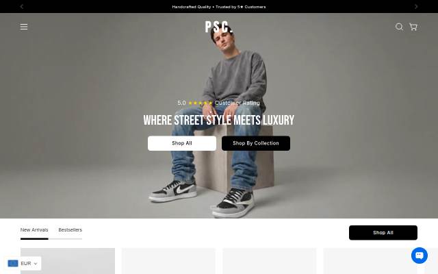 PlatinumShoeCare storefront