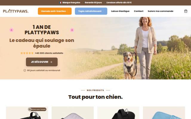 Plattypaws storefront
