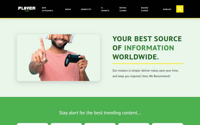 PLAYERSNEWZ.COM storefront