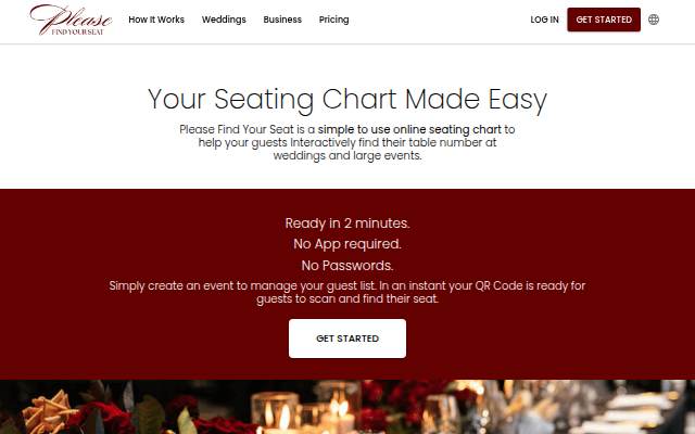 Escaparate de Please Find Your Seat