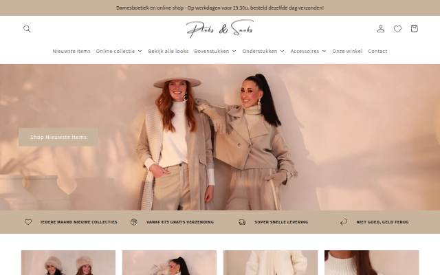 Plebs en Snobs storefront