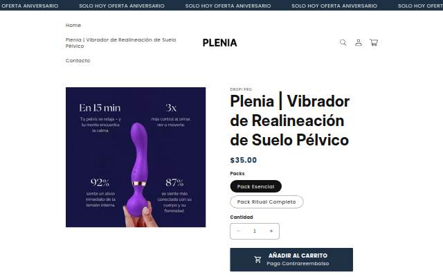 Plenia storefront