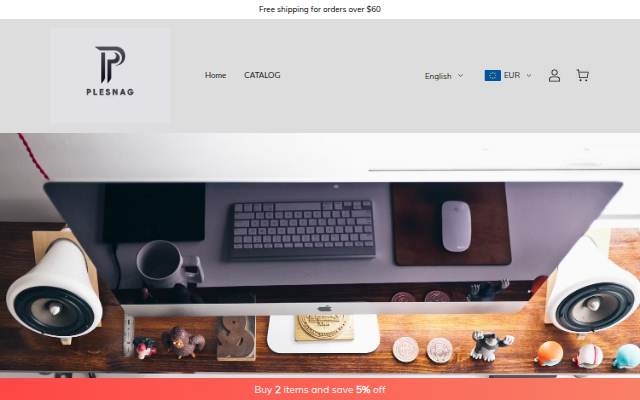 Plesnag storefront