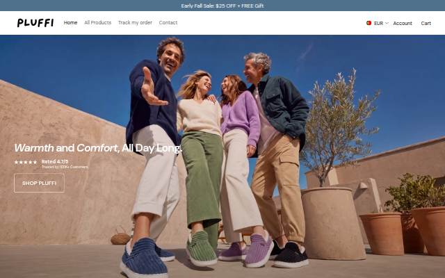 PLUFFI storefront