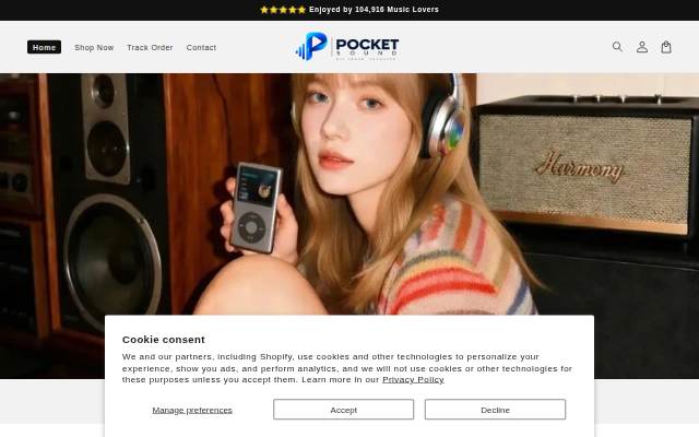 Montra da Pocket Sound